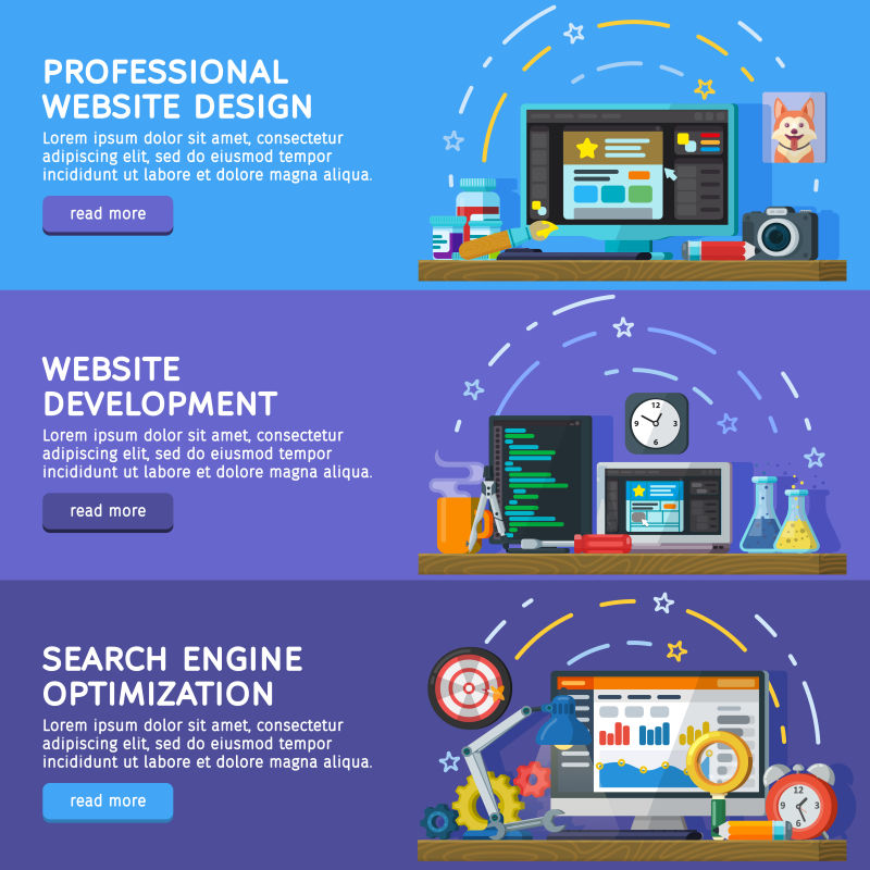 抽象矢量痤瘡主題的平面設(shè)計(jì)插圖